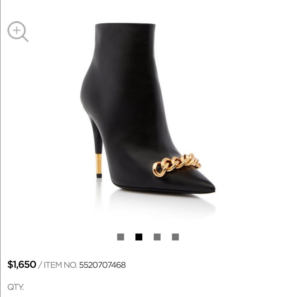 Tom Ford chain ankle booths